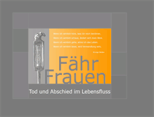 Tablet Screenshot of faehrfrauen.ch